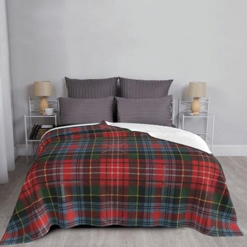 Caledonia Original Clan Tartan Throw Blanket Daybed Bedspread 200 220 Boho Blanket Bedspread Sofa Blanket Muslin Picnic Blanket