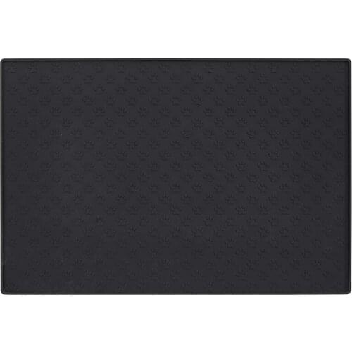 Pet Placemat for Dog and Cat, Mat for Prevent Food and Water Overflow, Suitable for Small, Medium Pet