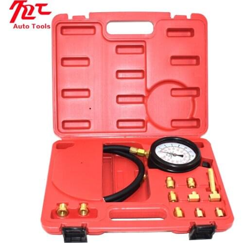 Pressure Meter Oil Pressure Tester Gauge Test Kit Garage Tool TU-11A Auto Pressure Tester