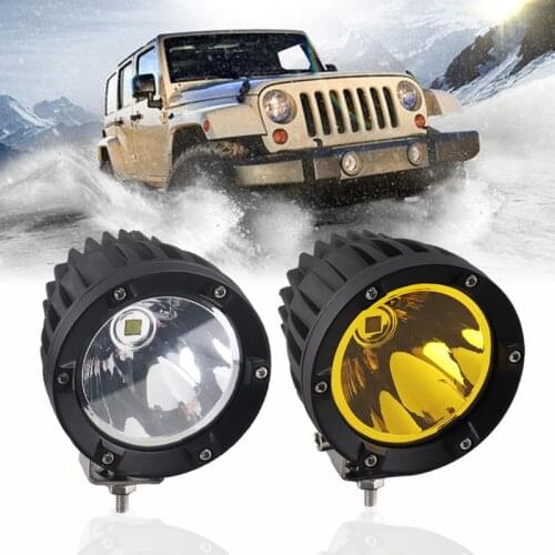 Led Spot Work Light 30W Car Lighting Led Working Fog Lamp Daytime Running Lights for 4x4 Off road UTV Trailer Tractor Light