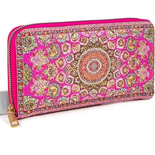 Wallet Women - Woven Ladies Wallet with Big Cover Wallet Women - Woven Ladies Wallet with Big Cover