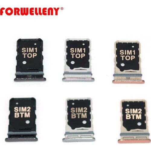 For SAMSUNG A80 SM-A805F Micro Sim Card Holder Slot Tray Replacement Adapters Black, gold, silver