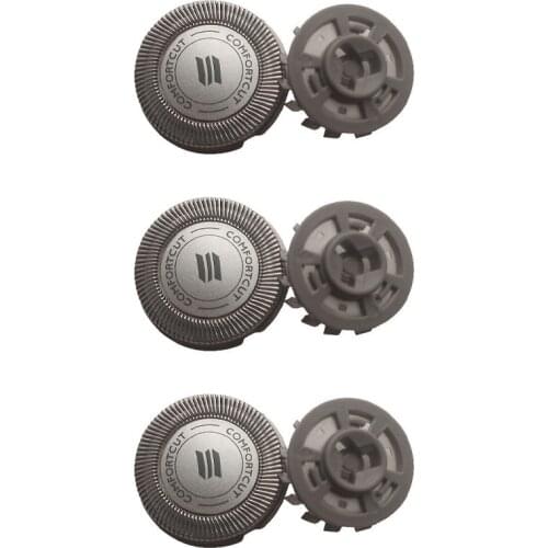 3Pcs Shaving Head Cutter Replacement Blade Shaver Heads for S1000 S1010 S1020 S1050 S1060