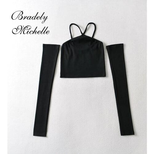 Женские длинные майки BRADELY MICHELLE China At AliExpress