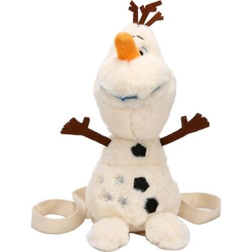 Snow Queen Kids backpack Korean childrens Plush bag shoulder bag girls simple shoulder bag 3D Cartoon Animal Backpack