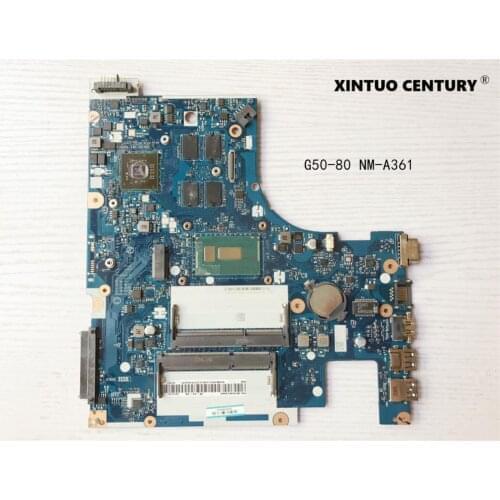 FOR Lenovo G50 G50-80 Laptop motherboard ACLU3/ACLU4 NM-A361 5B20H14467 5B20H14391 mainboard With i7-5500U R5 M330 2GB Tested OK