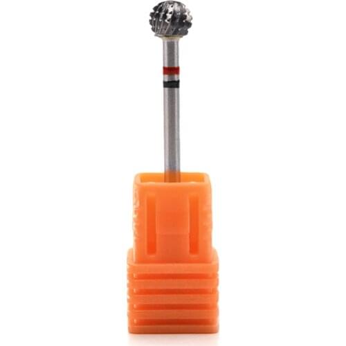 Spherical Carbide Remove Steel Nail Bits Nail Art Electric Drill Manicure File for Milling Machine Pedicure Nail Drill Accessory