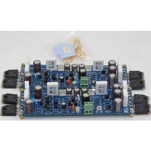 Finished Board L12-2 Power Amplifier Amp Channel 2 Ultra-low Distortion Classic Circuit Board 120W*2 Rear Stage