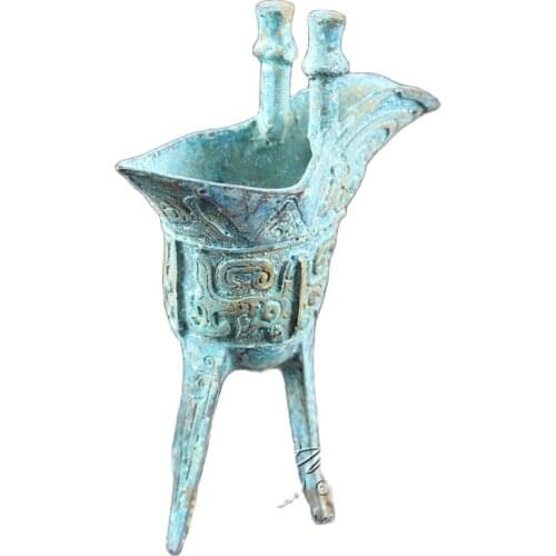 Chinese bronze cup, collection, old thing, imperial Emperor cup