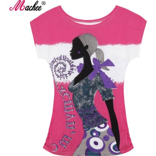 Top Selling Women Tshirt 2019 Summer Cotton Print Short Sleeve Loose Vintage Fashion Tee T-shirt for Womans Girl Tops Female