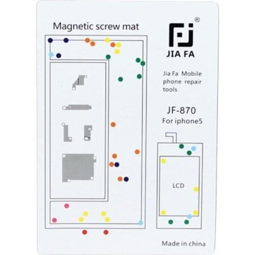 Magnetic Screws Mat for iPhone 5