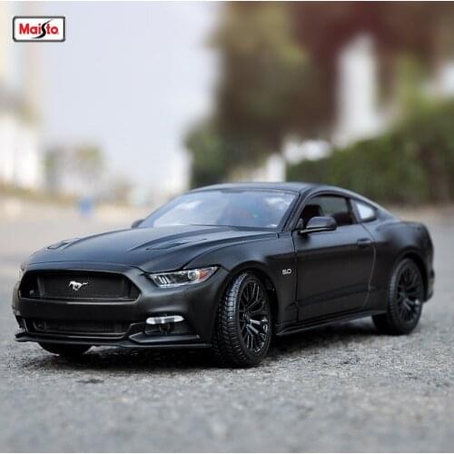 Maisto 1:18 2015 Ford Mustang GT car alloy car model simulation car decoration collection gift toy Die casting model boy toy