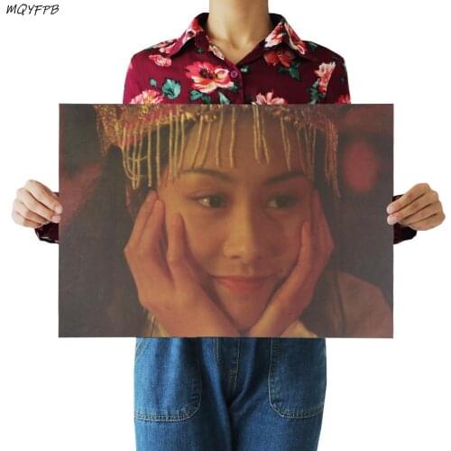 Movie A Chinese Odyssey Athena Chu Kraft Paper Poster Home Room Bedroom Wall Decoration Painting Core 50.5x35cm