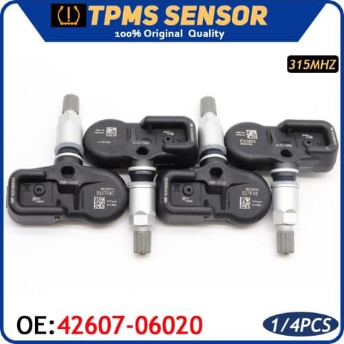 42607-06020 Tire Pressure Monitoring System 315MHZ Fit For Toyota Camry Corolla iM Highlander 2014-2020 PMV-C010 4260706020