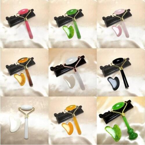 1/2pcs Natural Resin Scraper Acupuncture Therapy SPA Body Back Guasha Beeswax Board Portable Anti-Aging Body Skin Massager