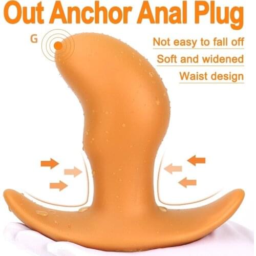Super soft new Anal Sex Toys Wearable Anal Butt Plug ButtPlugs Prostate Massage For Men Female Anus Beads Expansion Stimulator