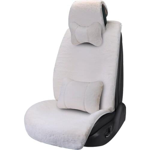 Warm and Comfortable Free Bundle Design Car Cushion Non-Slip Car Seat Cover Fit The Original Car Seat