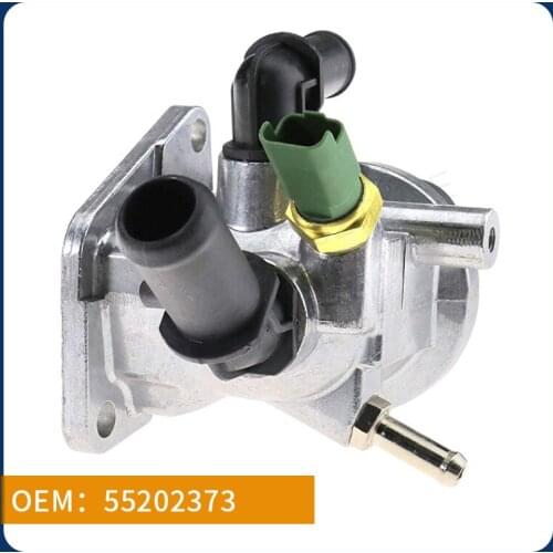 Thermostat assembly is suitable for Fiat, suitable for Opel 55202373 with sensor