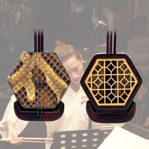 1 Set 2 String Erhu Handmade Chinese Violin Violin Musical Instruments With Case, Bow Rosin For Beginners Adult Children