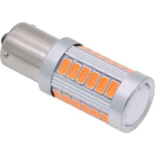 Turn Signal Brake Reverse Lamp Bulbs DC 12V Universal Professional LED Replacement 2Pcs 33SMD Car Lights Practical