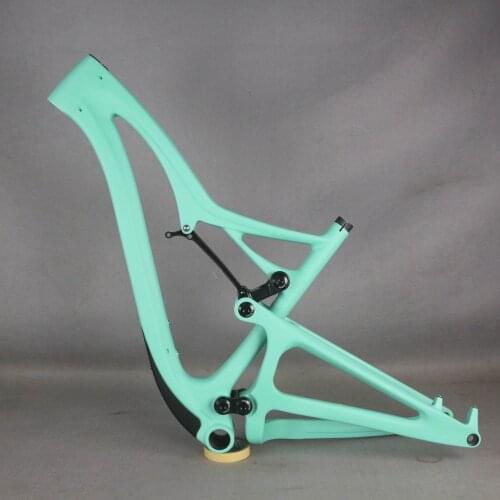 2022 paint 27.5er boost 29er boost All Mountain Carbon Bike Frame Full Suspension carbon cycling FM356 custom paint frame