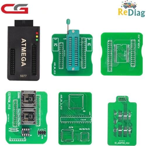 ATMEGA Adapter Works For CG100 CG 100 Airbag Restore Device Restore Tool Support ATMEGA re-use & 8-pin chip