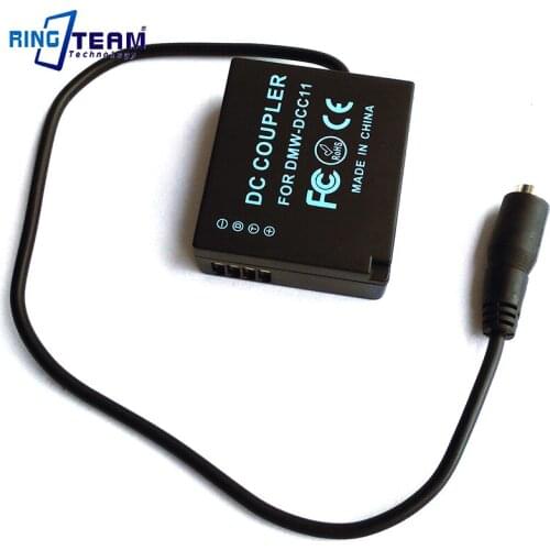 BLE9 Camera Dummy Battery DMW-DCC11 DCC11 DC Coupler for Panasonic Lumix DMC-GF6 GF5 GF3 GF3K GX7 S6 S6K TZ80 GX80 GX85 LX100