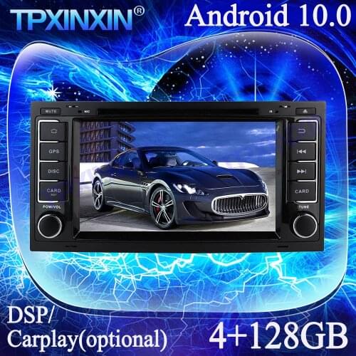 Android 10 IPS 4+128G For VW Touareg 2003-2010 Carplay Multimedia Player Stereo Tape Recorder GPS Navi Auto Radio Head unit DSP