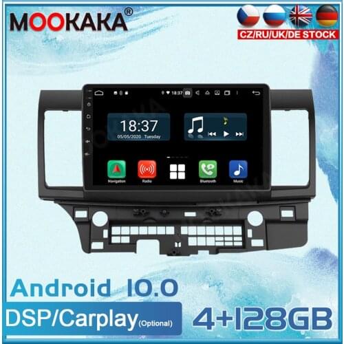 Android10 For Mitsubishi Lancer 2012 Car GPS Navigation Auto Stereo Multimedia Radio Video DVD Player Headunit Carplay DSP