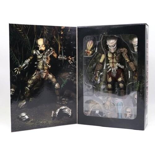 Avp Aliens Vs Predator P1 Series Alien Covenant Elder Predator Serpent Hunter Youngblood Predator Movie Toys Action Figures