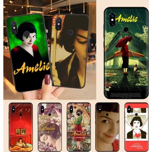 Amelie famous Movie Phone Case For Xiaomi Redmi note 7 8 9 t max3 s 10 pro lite Luxury brand shell funda coque
