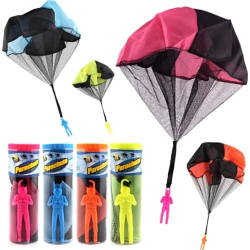 Children Throw Parachute Toys Soldiers Outdoor Toys Jumping Stilts/bounce Shoes Grasping/movement Ability Developing