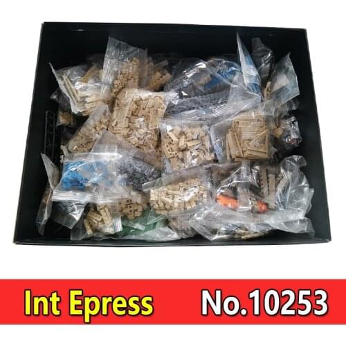 DHL World Famous Buildings Big Ben Model Blocks 10253 17005 4212Pcs Bricks With LED Sets Toys Gifts