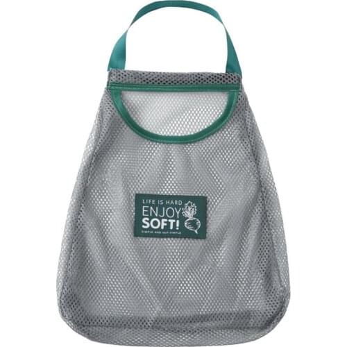 Reusable Mesh Produce Bags Organic Mesh Bulk Bags Sachet Fruit Storage Shopping Bags Tote Bag breathable for hanging storage