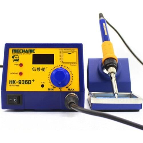 MECHANIC HK936D+ 110V/220V intelligent Antistatic constant temperature digital display soldering iron soldering station set