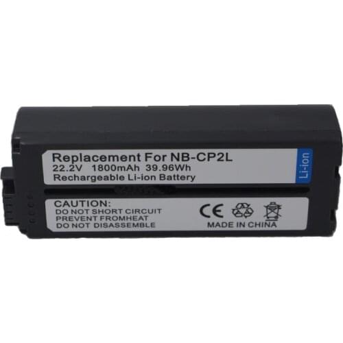 Battery NB-CP2L for Canon NB-CP1L CP2L SELPHY CP100 CP200 CP220 CP300 CP330 CP400 CP510 CP600 CP710 CP730 CP770 CP780 CP790 CP80