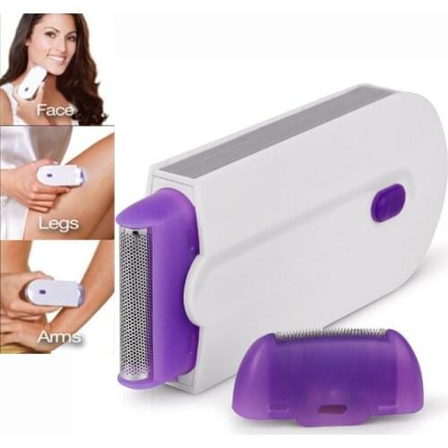 Rechargeable USB Electric Women Shaver Hair Remover Smooth Touch Painless Hair Body Face Leg Bikini Lip Depilator Hair Care Tool