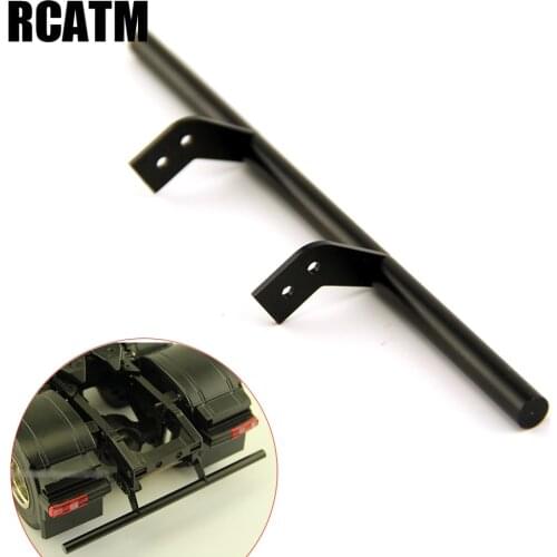 RC Truck Metal Rear Bumper For 1/14 Tamiya RC Truck Benz Man Scania R470 R620 3363 1851 TGX FH12 Accessories