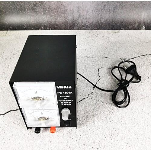 Adjustable DC Power Supply Mobile Phone Repair YIHUA 1501A 15V 1A Power Test Regulated Power Supply