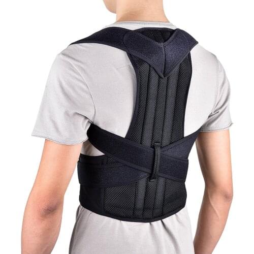Adjustable Corset Posture Correction Belt Back Corrector Belt Back Posture Corrector Shoulder Lumbar Brace Spine Support