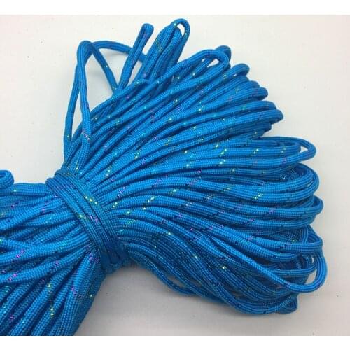 10yards/Lot Mix color Paracord Bracelets Rope 7 Strand Parachute Cord CAMPING HiKING Blue