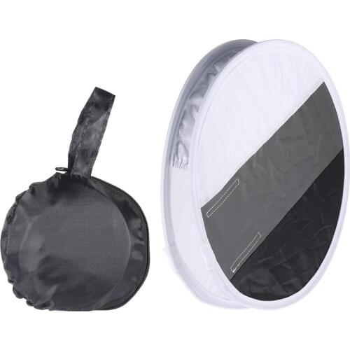 12in/31cm Mini Portable Round On-camera Flash Speedlite Diffuser Softbox for Canon Nikon Yongnuo Godox Andoer Neewer Speedlight