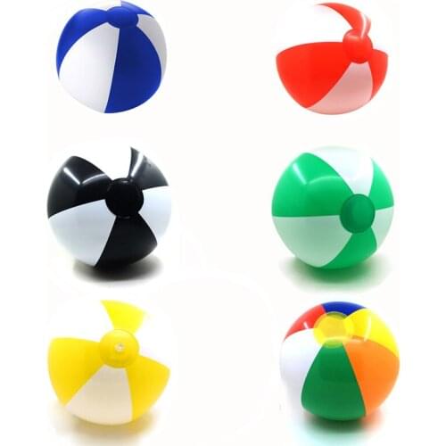 30cm Color Inflatable Ball Children Playing Water Polo Pool Toy Swimming Ring Party SPORT Toy Beach Ball Q5