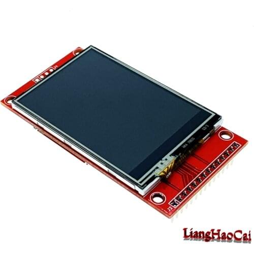 320240 16BIT RGB 65K Wide view angle SPI module 2.4 inch TFT LCD display screen resistance touch panel RTP ILI9341 adapter