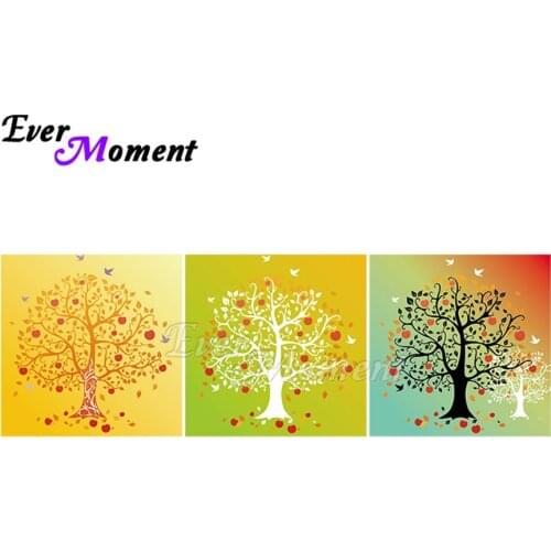 Ever Moment Diamond Painting Cartoon Paint By Diamond Wall Art Decoration Tree Wall Art Decoration Multi-picture Gift 1M016