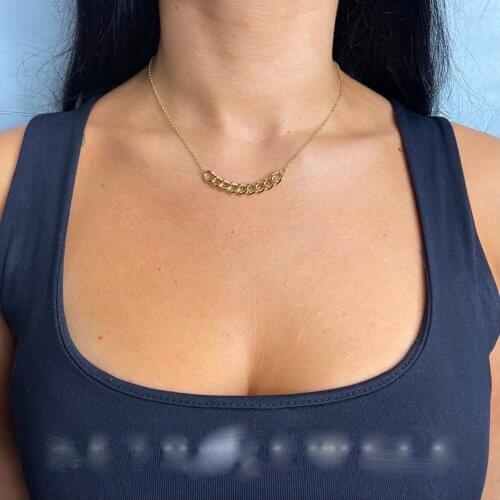 Designer original metal chain pendant necklace bohemian style 2021 fashion net red jewelry ladies party gift