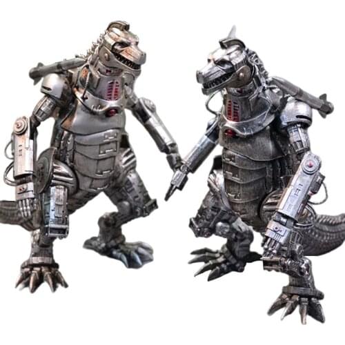 2021 New Hot 20Cm Mecha Godzilla Vs Kong Gojira Anime King of Monsters Dinosaurs Shf Action Figure Collection Model Kids Toys