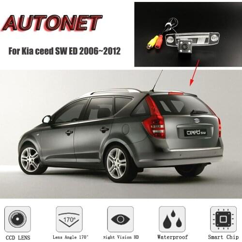 AUTONET Rear View camera For Kia ceed SW ED 2006 2007 2008 2009 2010 2011 2012 Reverse Camera/Backup license plate camera