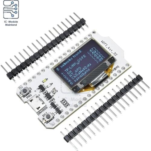 ESP32 OLED Digital Display Bluetooth WIFI Development Board 0.96 Inch 32 Module Kit CP2102 32M Flash Internet Board For Arduino