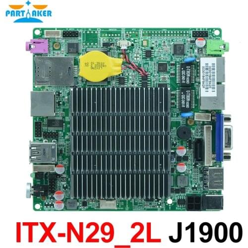 Bay trail Motherboard ITX-N29_2L Dual Lan Quad Core Mainboard J1900 with LVDs nano itx motherboard OEM